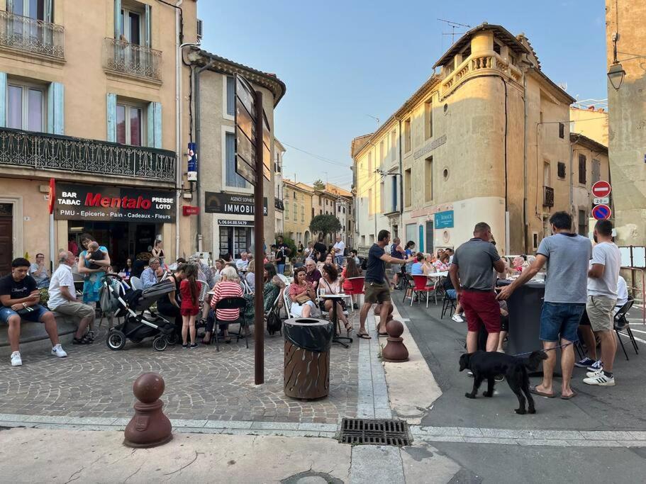 Charming Village House With Roof Top Terrace! Thezan-les-Beziers Exterior photo